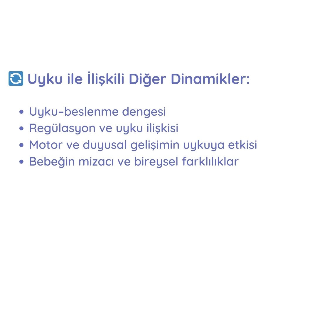 0 - 1 Yaş Bağ Temelli Uyku Semineri 8 Eylül 2025 Saat: 20:00-22:00